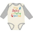 thumbnail image 3 of Inktastic Mimi and Poppop Love Me Boys or Girls Long Sleeve Baby Bodysuit, 3 of 5