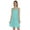 Aqua Blue, variant on Inkmeso Basic Tank Dress For Women Short Midi Dress Casual Summer Sleeveless Loose Fit Tunic Dress