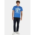 thumbnail image 2 of Bud Light Men's and Big Men’s Football Club Vintage Style Graphic Tee Shirt, Sizes S-3XL, 2 of 5