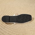 thumbnail image 6 of Miluxas Women's Mesh Ballet Flats Comfortable Dressy Trendy Square Closed Toe Mary Jane Flat Shoes Beige 7(39), 6 of 9