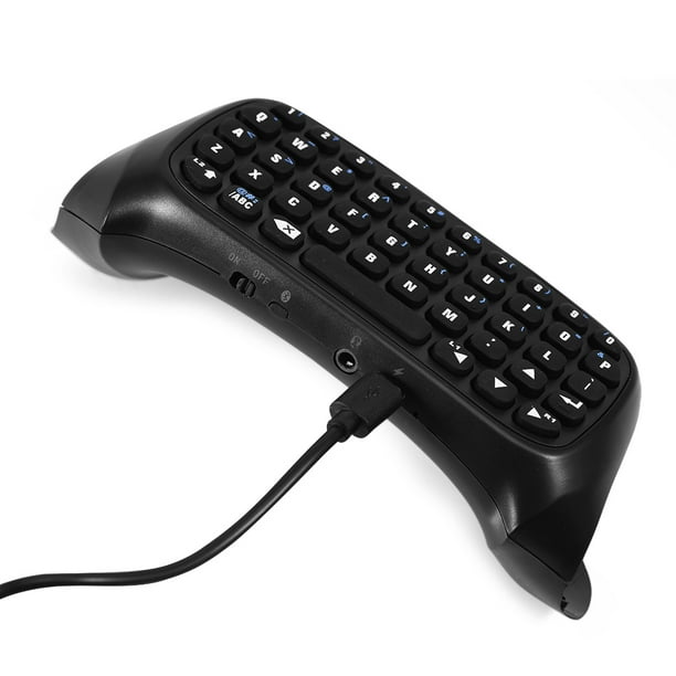 Teclado PS4 Mini Teclado de Mensaje de Teclado de Juegos de Bluetooth Chatpad inalambrico para Sony Playstation 4 PS4 Controller ps4 keyboard Higoodz Accesorios Electronicos Bodega Aurrera en linea