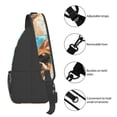 thumbnail image 4 of Lsque Funny Swimming Chihuahua Pattern Cross Chest Bag Diagonally – Premium Durable Front Chest Sling with Adjustable Padded Strap, High-Capacity Storage, 4 of 8