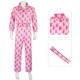 thumbnail image 1 of Disfraz de Cosplay de la película Ken para hombre adulto, mono con letras rosas para Halloween, Carnaval, Zentai, 1 of 4