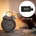 thumbnail image 2 of Projection Clock for Bedroom,Digital Clock with 180° Projector on Ceiling Duals Loud Alarm Clocks with Dates Night Light, 2 of 8