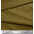 thumbnail image 3 of Soimoi Modal Satin Fabric Dot & Heart Small Print Fabric by Yard 42 Inch Wide, 3 of 3