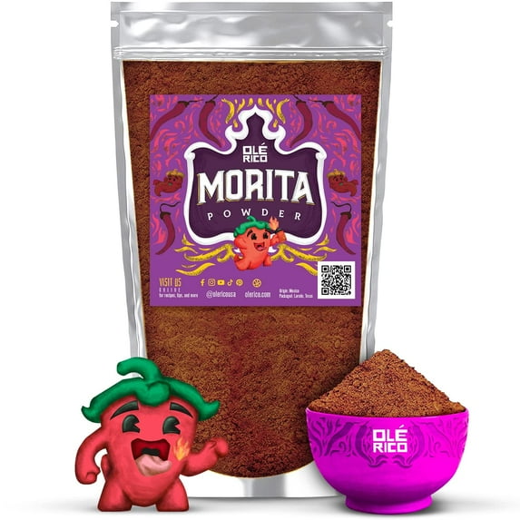 Ole Rico Chipotle Morita Chile Powder Bag, 5 oz