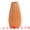 Orange, variant on Unique Bargains Small Ceramic Matte Ribbed Flower Vase Yellow 2.4"L x 2.4"W x 5.1"H