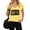 Yellow, variant on Aesthetic Animal Pattern Sleeveless Shirt Cute Duck Design Graphic Tee Fashionable Casual Top