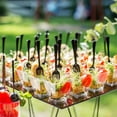 thumbnail image 3 of 50 Pack Plastic Clear Dessert Cups,Disposable Small Cake Cups,Yogurt Parfait Container,Reusable Appetizer Cups,Ice Cream Mousse Tasting Cups,for Home Party Picnic 2 Oz, 3 of 7
