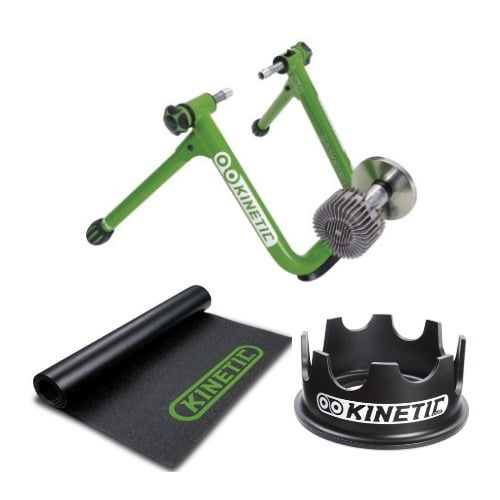 Kinetic Road Machine Fluid Trainer Bundle Kinetic T750c Trainer Floor Mat Walmart Com Walmart Com