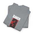 thumbnail image 3 of baker 3 video three skateboards Vintage Logo  Classic Skate TShirt Print - Gravel / 5XL, 3 of 5