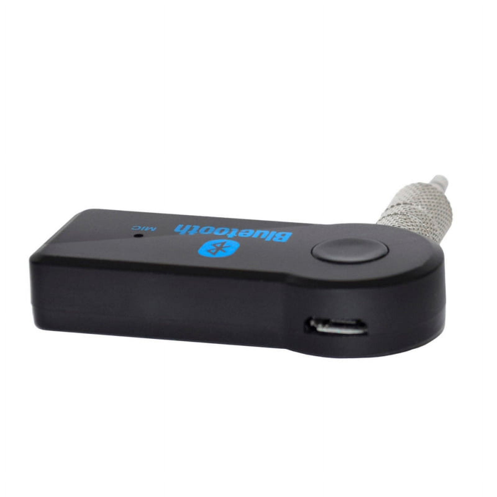 Wireless Car Bluetooth AUX Audio Music Receiver Adapter Portable