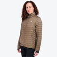 thumbnail image 3 of Mobile Warming Backcountry Heated Jacket for Women, PrimaLoft Insulated, 3 Heat Zones, Bluetooth, USB-C Battery, Morel, XL, 3 of 5