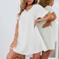 thumbnail image 4 of Vestido de Manga de murciélago NikouMX Vestido de una línea S M L XL XXL, 4 of 8