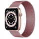 thumbnail image 1 of Correa para Apple Watch Series 6 / SE 38 mm 40 mm Mujer, Correa de Malla Tejida de Acero Inoxidable Reemplazo de Correa Femenina para iWatch SE Series 6 5 4 3 2 1 38 mm 40 mm - Rosa Rosa, 38 mm/40 mm-Rosa Rosa-38 mm/40 mm oso de fresa Electrónica, 1 of 3