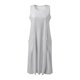 thumbnail image 3 of WILLBEST Vestido Lino Mujer Vestido Playero Informal De Verano De Color Liso Sin Mangas Hasta La Rodilla Con Cuello Redondo Y Bolsillos Para Vacaciones, Viajes Y Uso Diario, 3 of 3