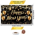 thumbnail image 3 of Banner HEYPRIIL Feliz Año Nuevo 2025 183x112 cm Poliéster, 3 of 6