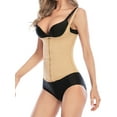 thumbnail image 4 of FUTATA Women Waist Trainer Slim Corset Zipper Vest for Weight Loss Gym Workout Waist Cincher Tummy Control Body Shaper Tank Top With Straps, 4 of 6