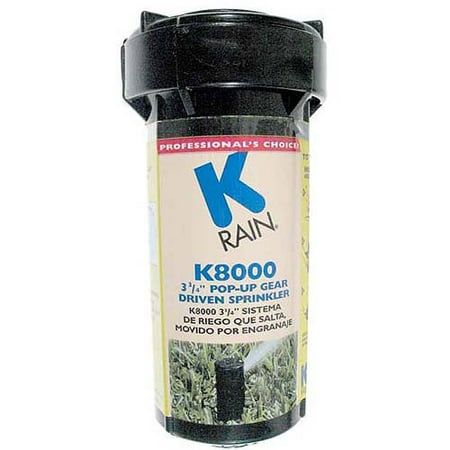 K Rain 81031 K8000 3-3/4 in Pop-Up Gear Drive Sprinkler