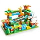 thumbnail image 5 of Bloques de construcción grandes, pista de carreras de canicas, dinosaurio, embudo, piano, tobogán, laberinto, bola rodante, piezas compatibles, juguetes de regalo para niños, 5 of 5