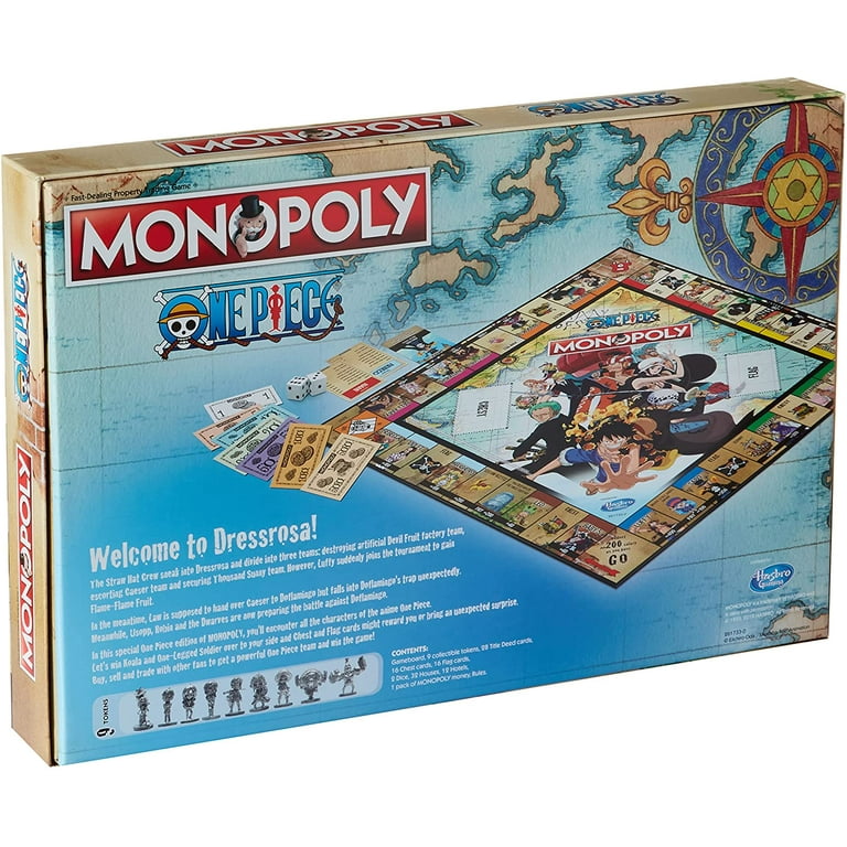 Amazon.com: One Piece Monopoly Board Game For 2-8 Players