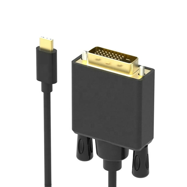 axGear USB C to DVI Cable Converter Display Monitor Adapter 6Ft Type C