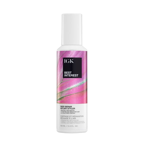 IGK BEST INTEREST Deep Repair Hair Air Dry Styler, 5oz