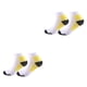 thumbnail image 4 of Calcetines de Compresión Qarigey 2 Piezas Amarillo L/XL, 4 of 6