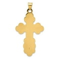 thumbnail image 3 of 14K Yellow Gold Charm Pendant Themed 50 mm 26 Eastern Orthodox Cross, 3 of 3
