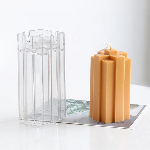 Moldes para hacer velas BLESIY de Silicona 6x13cm