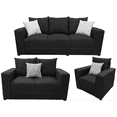 thumbnail image 1 of Sala Modular 3-2-1 El Bazar Store Miami Negro, Sofa, Love seat y sillón, 1 of 10