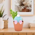 thumbnail image 4 of Fasiaou Easter Bunny Mini Planter Adorable Pot With Tray Easter Decorations For Home Easter Table Decor Spring Home Accents Easter Basket Stuffers, 4 of 6