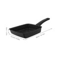thumbnail image 2 of Raindrops Black Nonstick Frying Pan for Home Multi-Function Egg and Pancake Cooking, 2 of 8