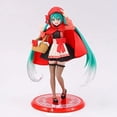 thumbnail image 1 of Figura de anime Caperucita Roja Figura Miku Niña Lindos adornos del País de las Maravillas Regalo de Cumpleaños para Niños, 1 of 8