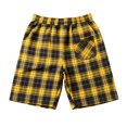thumbnail image 5 of xfsWaSs Men's Casual Shorts Classic Plaid Straight Leg Shorts Drawstring Elastic Waist Summer Shorts With Pockets Soft Breathable Bottoms Soft Leisure Shorts, 5 of 5