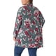 thumbnail image 3 of Cárdigan ligero floral para mujer de tallas grandes Agnes Orinda 3X gris verde, 3 of 6