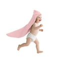 thumbnail image 6 of Muslin Hooded Ba-by Bath Towels - 2 Pack 100% Cotton Towel for Ba-bies, Inf-ants, Tod-dlers - 35x35Inch - Highly Absorbent and New-born Essential, Gray pink, brown, 6 of 8