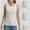 White, variant on 3-pack White Women Tank Tops Summer Sleeveless Basic Cami Top Shirt Slim Racerback Blouses