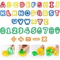 thumbnail image 3 of 41Pcs Polymer Clay Cutters 26 Alphabet Cookie Tools Set Colorful Plastic Letter Fondant Number Tool Polymer Clay Cutter Set, 3 of 5