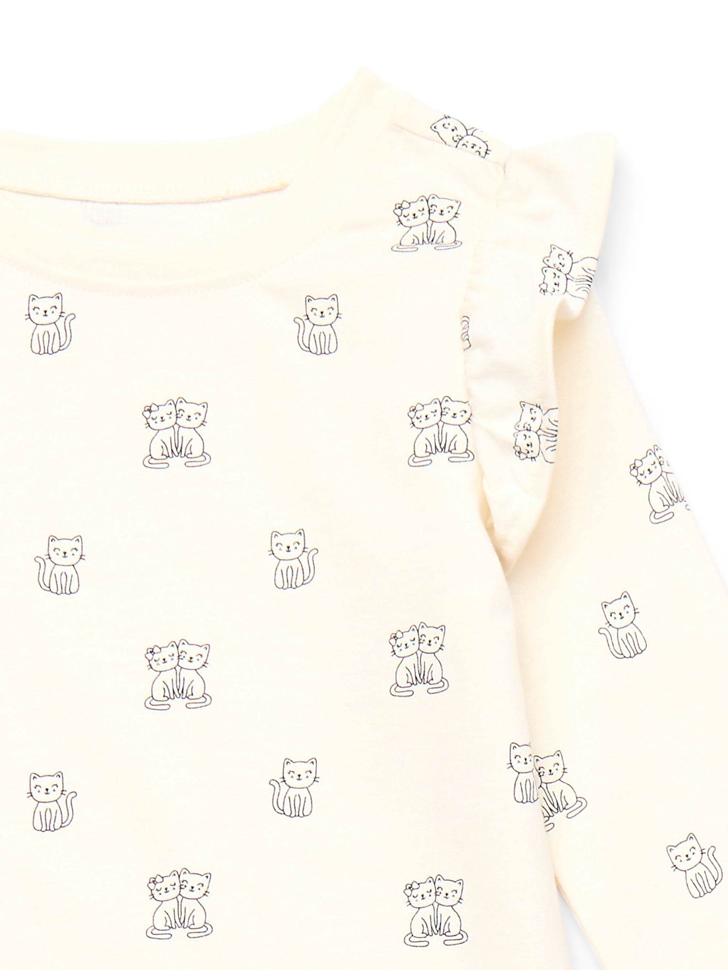 Garanimals Toddler Girls Assorted Long Sleeve Tees, 3-Pack, Sizes 18M-5T