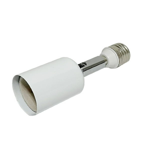 Temperature Resistant E27 Light Holder Extension Base 150W Ceramic Adjustable Rotation for Indoor Outdoor Lighting