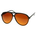 thumbnail image 1 of zeroUV Lunettes de Soleil Aviateur Rétro en Plastique Grande Taille avec Lumière Bleue pour Conduite (B), 1 of 1