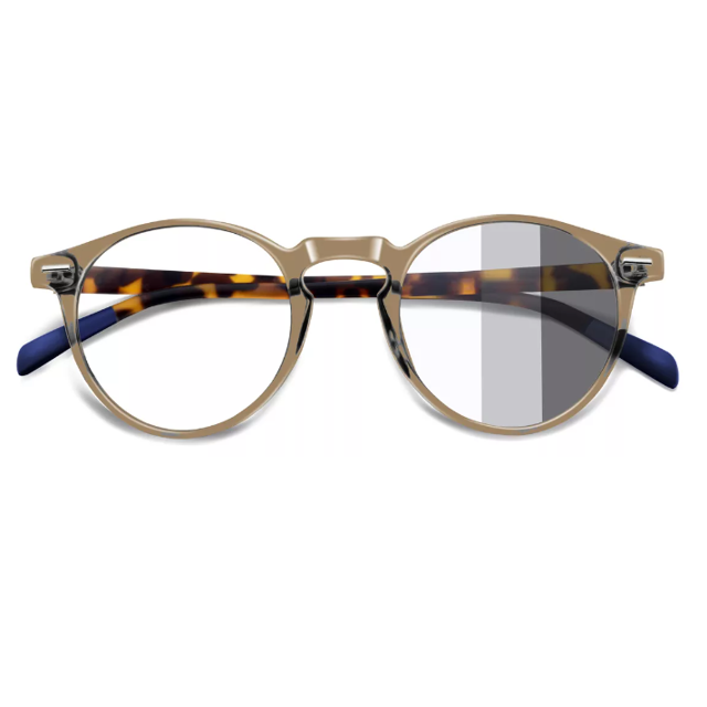 Lentes Fotocromáticos Wünd Computadora Filtro Luz Azul Unisex Modelo Transparente / Marrón