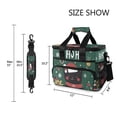 thumbnail image 3 of FORMRS Insulated Cooler Bag 24 Cans Capacity Soft Leakproof Lunch Box with Side Pockets, Christmas Cat, 3 of 7