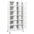 thumbnail image 3 of vidaXL Locker Cabinet with 18 Compartments Metal 35.4"x15.7"x70.9", 3 of 8