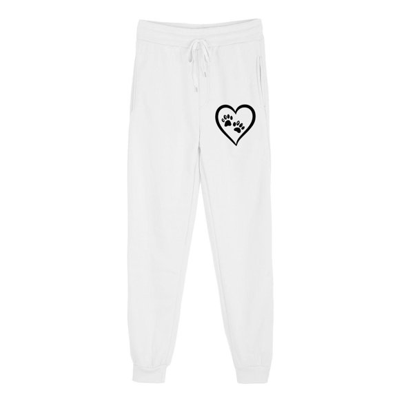 zbxnLI Graphic Women Sweatpants Elastic Waist Drawstring Sweatpant Casual Athletic Joggers Pants with Pockets