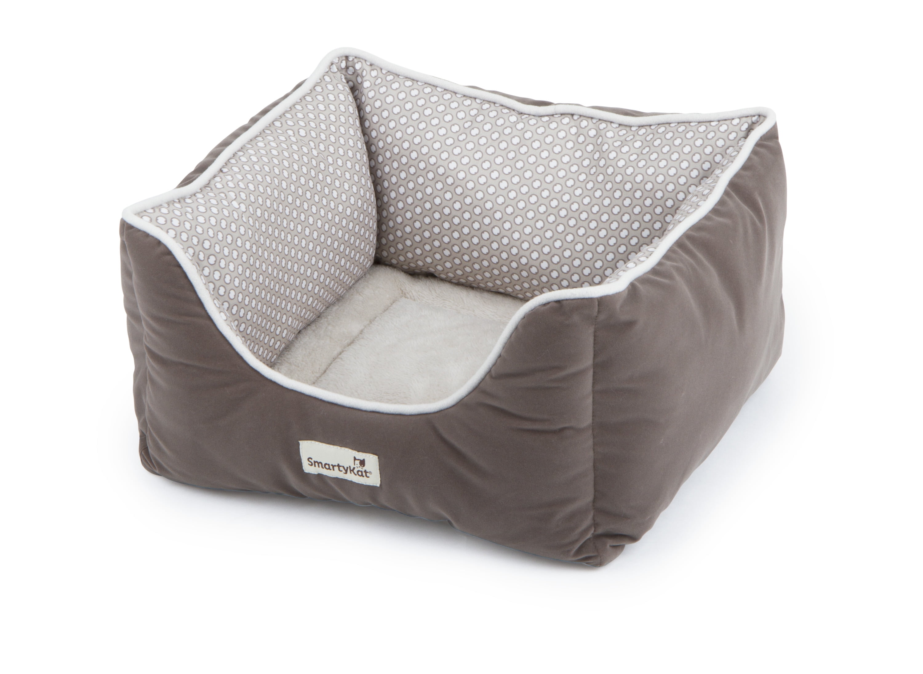 SmartyKat Kitty Canyon Cat Bed, Grey 