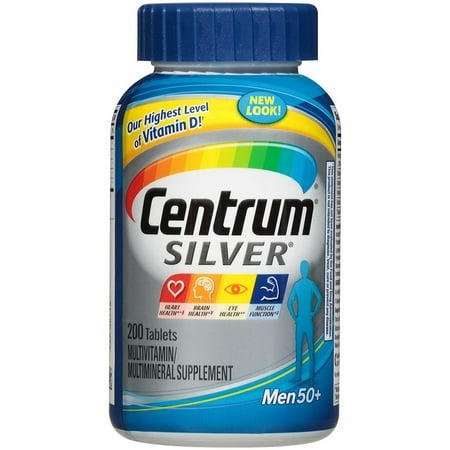 6 Pack - Centrum Silver Ultra Men's Tablets 200 Tablets