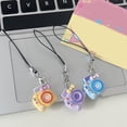 thumbnail image 5 of Miniature Macaron Camera Keychain - Vibrant Resin Phone Lanyard, Stylish Bag Charm for Daily Use (119), 5 of 8