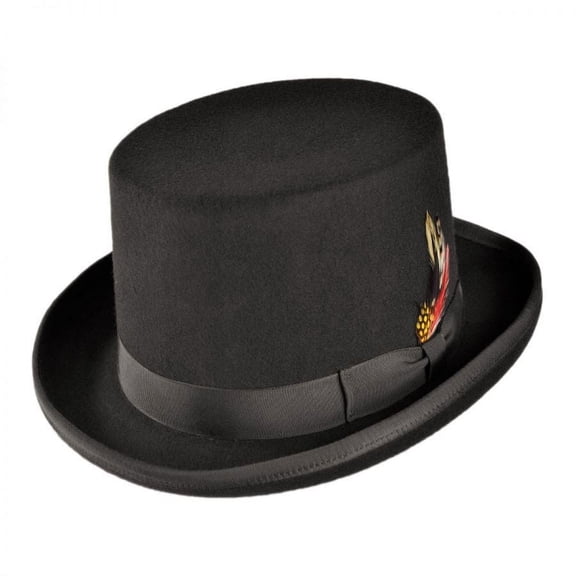 Made in the USA - Classics Wool Felt Top Hat - S - Black